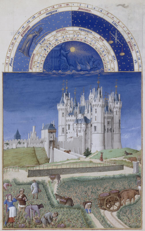 Very rich hours of the Duke of Berry