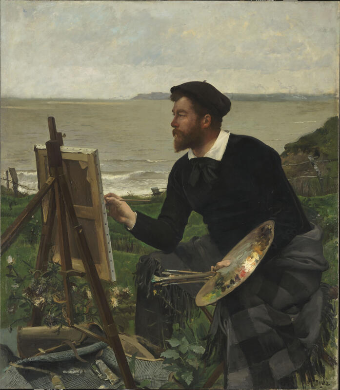 The easel
