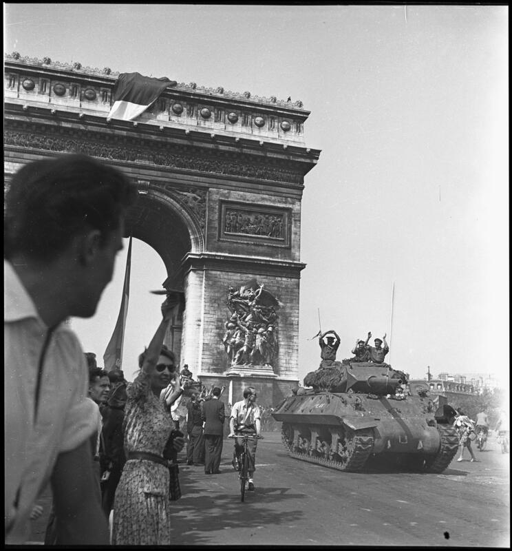 The liberation of Paris