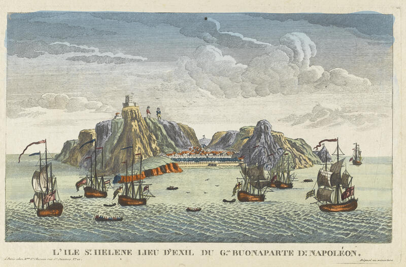 Two abdications, two islands, two exiles