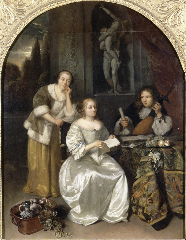 The painting of Vermeer and his contemporaries