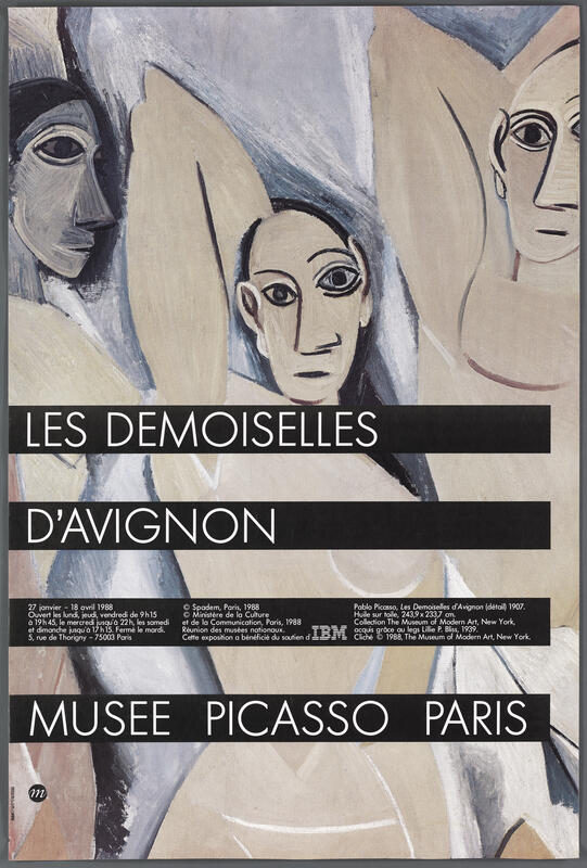 Les demoiselles d'Avignon (1907) de Picasso