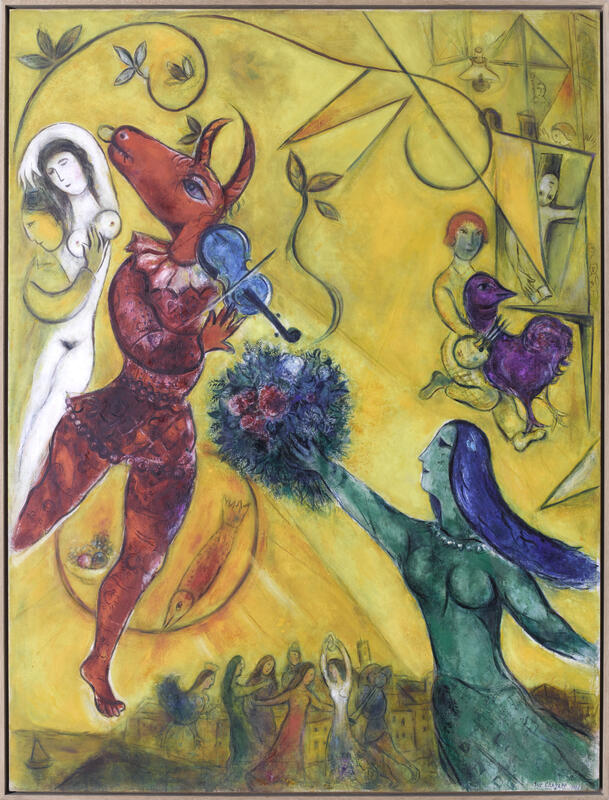 Chagall, Entre guerre et paix