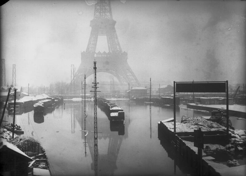 Les inondations de Paris en 1910