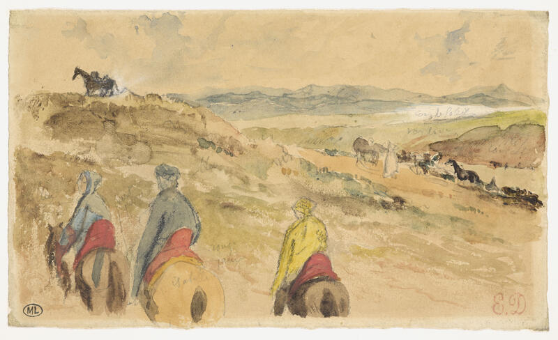 Les belles pages des carnets de Delacroix