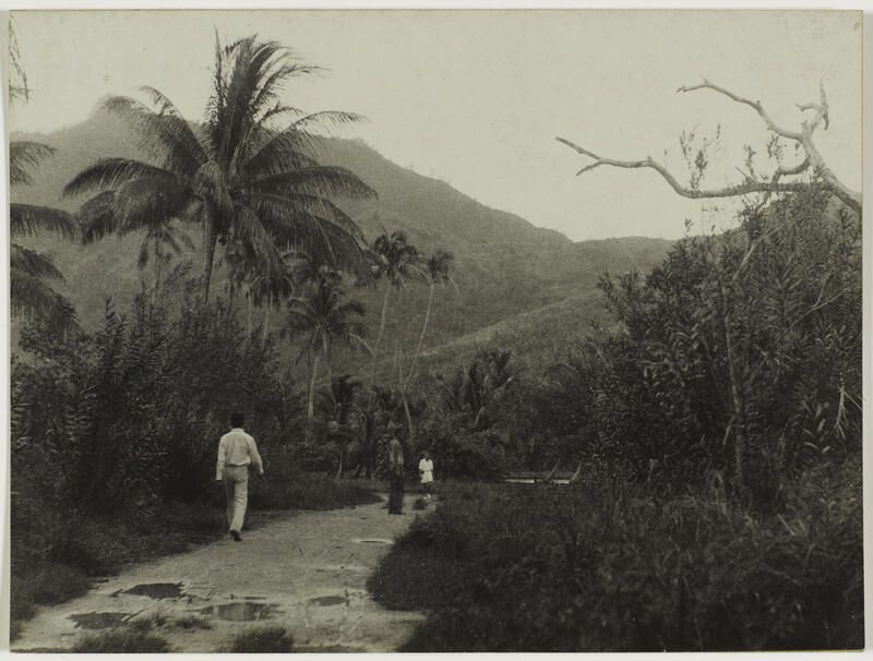 Roger Parry à Tahiti