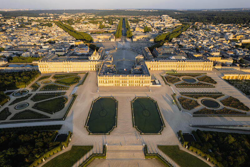 Versailles, vues du Château