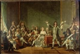 Molière lisant Tartuffe chez Ninon de Lenclos