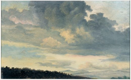 A Rome : étude de ciel chargé de Nuages