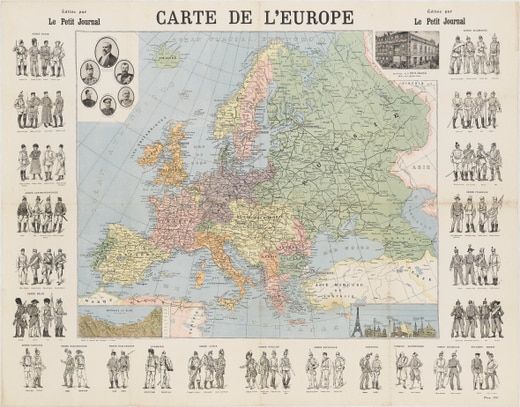 Carte de l'Europe
