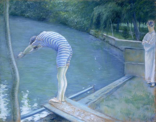 Caillebotte Gustave_Le Nageur