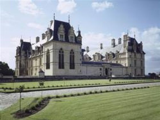 Vue extérieure du château d'Ecouen
