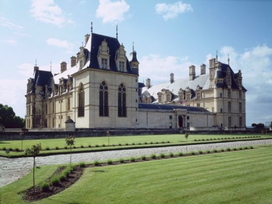 Vue extérieure du château d'Ecouen