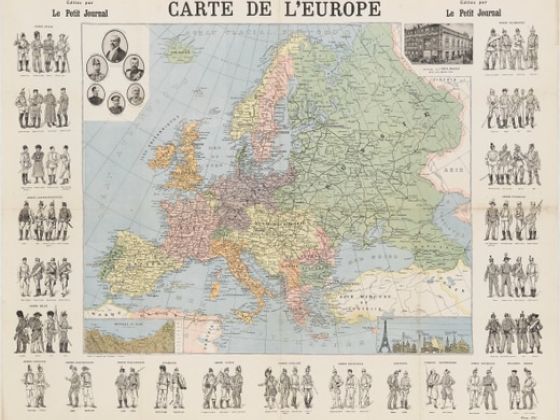 Carte de l'Europe