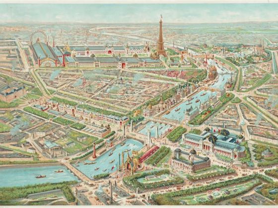 Vue générale de l'Exposition Universelle de 1900