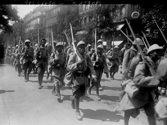 Sénégalais sur les boulevards