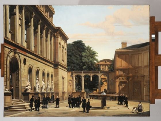 La seconde cour de l'Ecole des Beaux-Arts