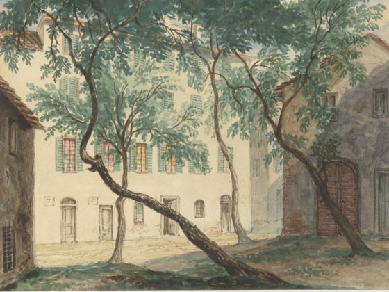 Vue de la maison Bonaparte à Ajaccio