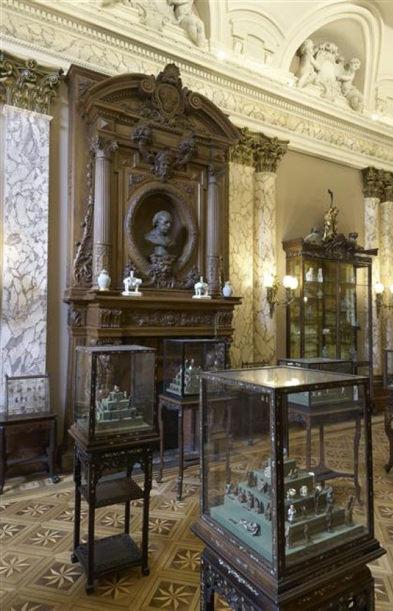 Vue de salle au Musée d'Ennery